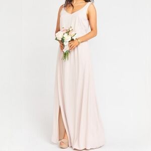 Show Me Your Mumu Kendall Maxi Dress Show Me the Ring Crisp L
